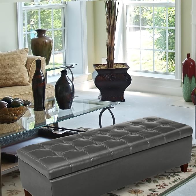Gray Bonded Leather