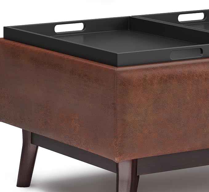 Distressed Saddle Brown