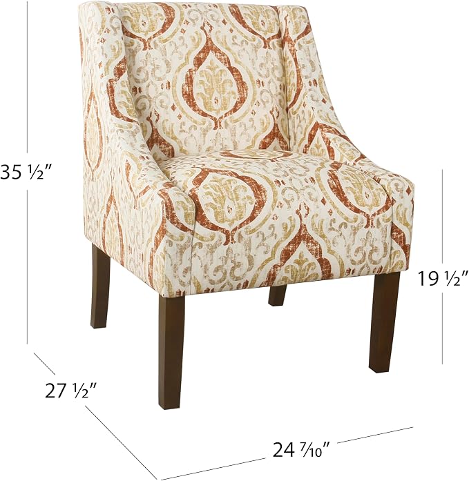 Orange and Cream Medallion