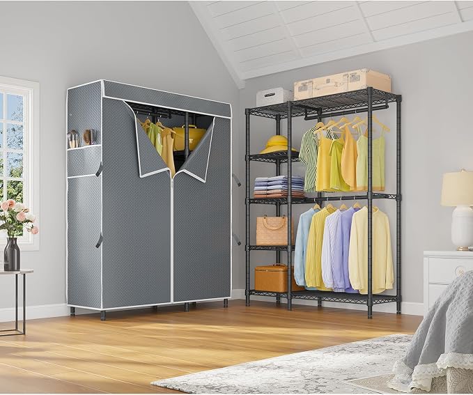 Black Rack with Grey Upgraded Cover