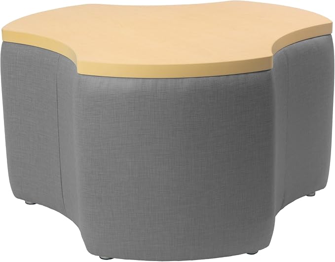 Slate Gray Crosshatch/Maple