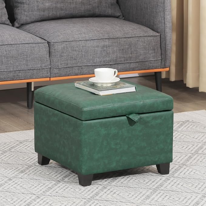 Dark Green With Black Wood Legs