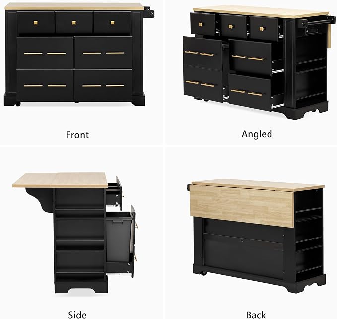 6 Drawers/Black