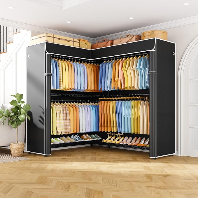 Black Rack with Black Cover