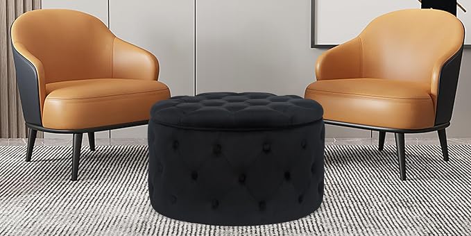 Black Round M
