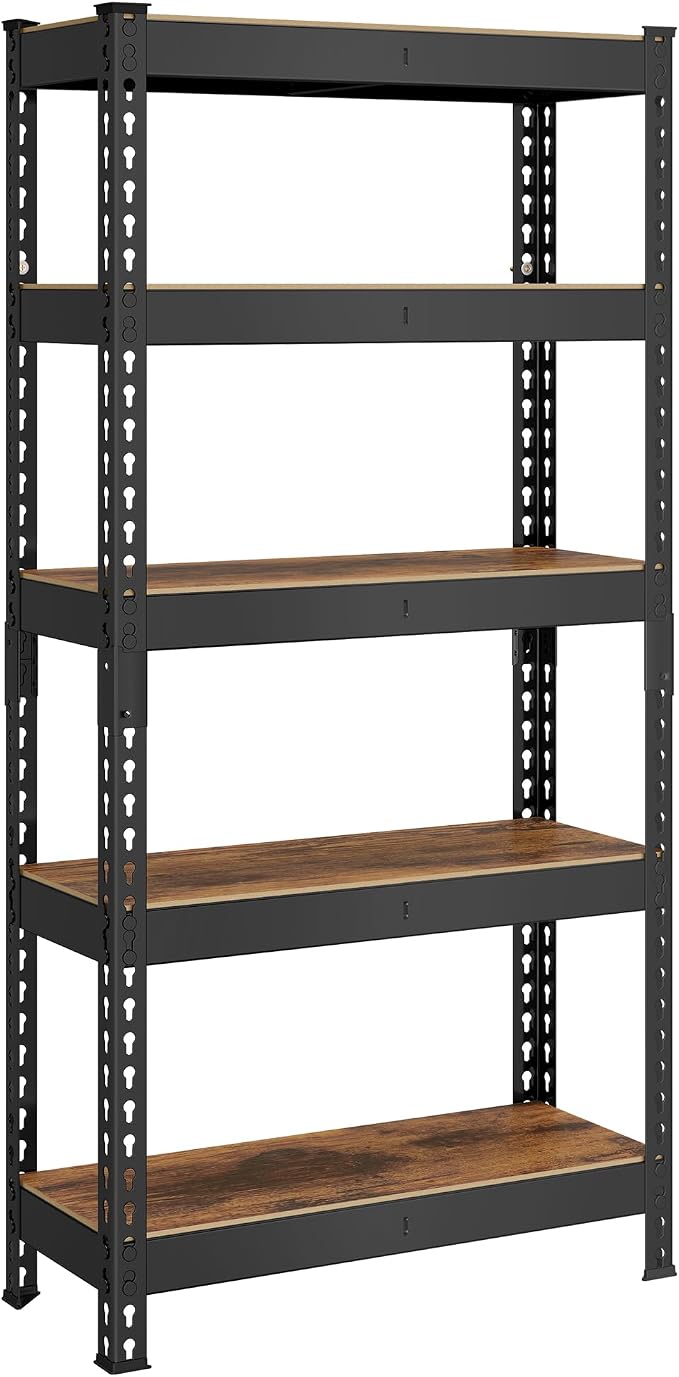 Black + Rustic Brown