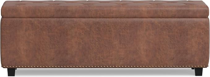 Distressed Saddle Brown