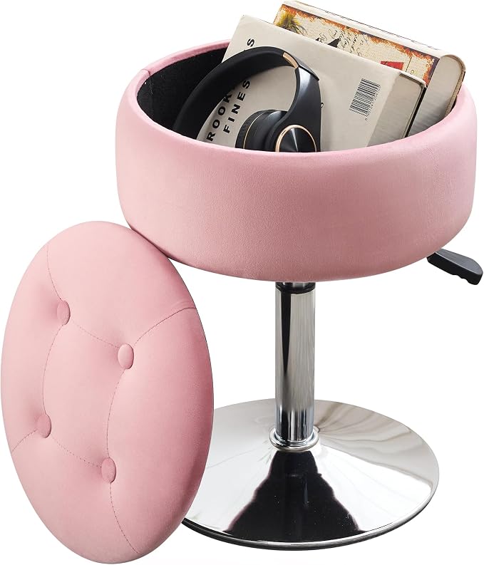 Light Pink With Chrome Base