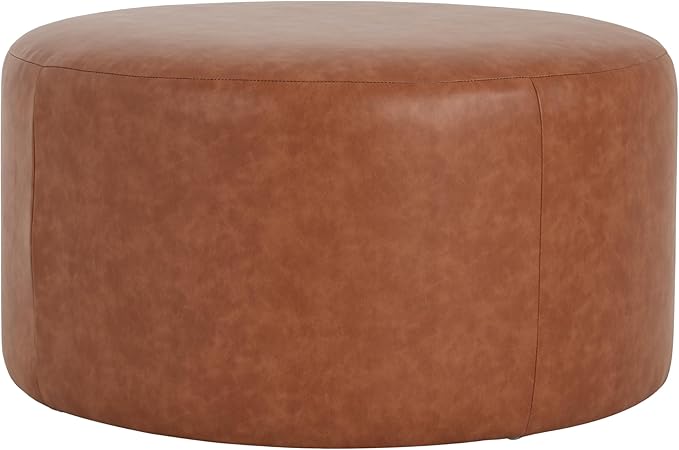 Cognac Brown, Faux Leather