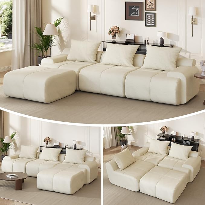Chenille Corduroy - Cream White