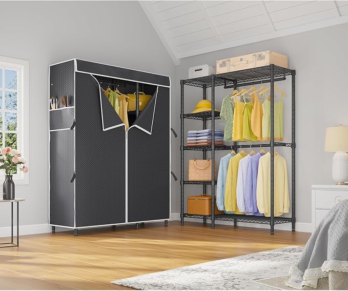 Black Rack with Black Upgraded Cover