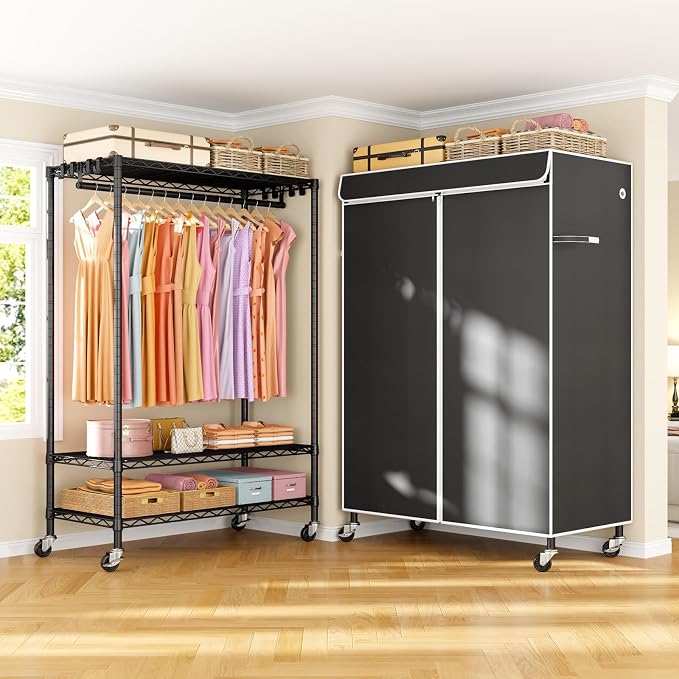 Black Rack with Black Cover