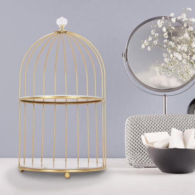 White Base Gold Pattern