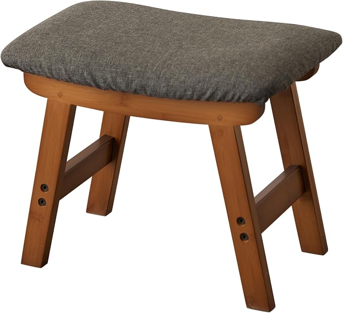 Brown Stool Legs - Gray Surface