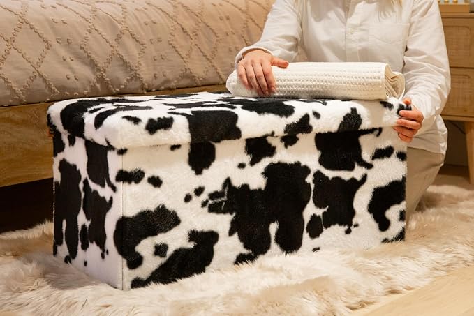 Cowhide Black/White