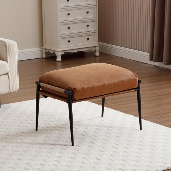 Brown Single Ottoman