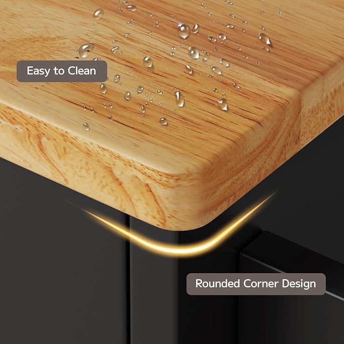 Black & Tabletop-oak Color