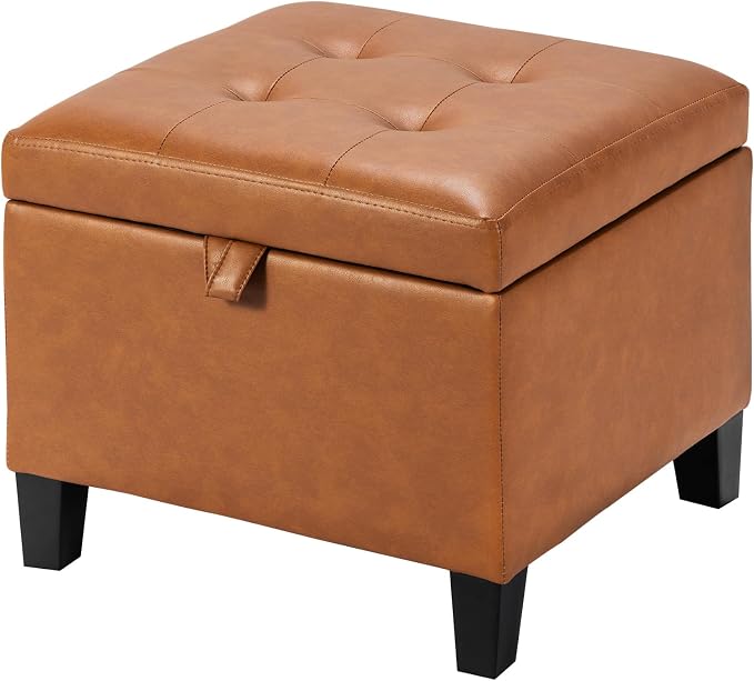 Style2 Faux Leather Brown&orange