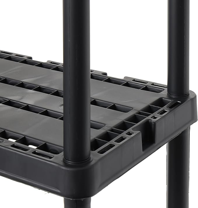 4 Shelf - Black