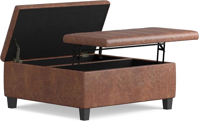 Distressed Saddle Brown