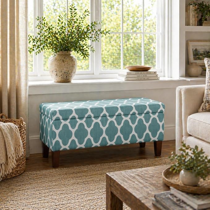 Teal Blue Geometric