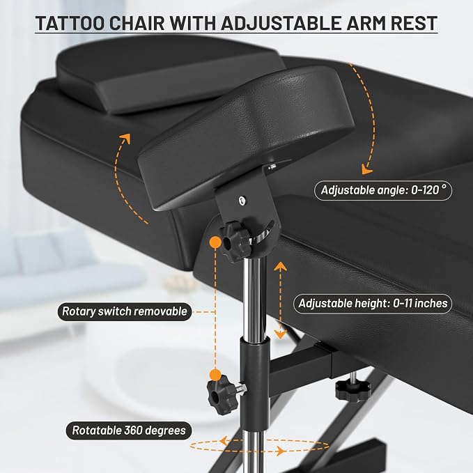 Black Tattoo Chair 29