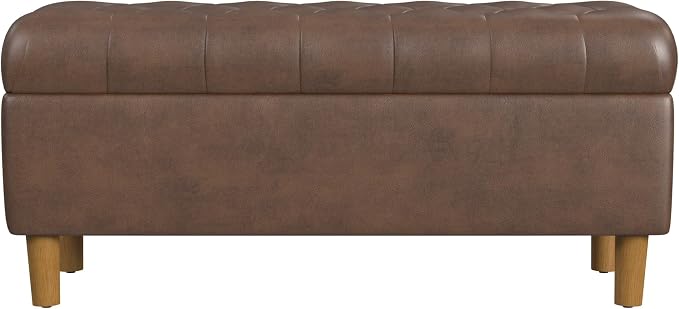 Brown Faux Leather