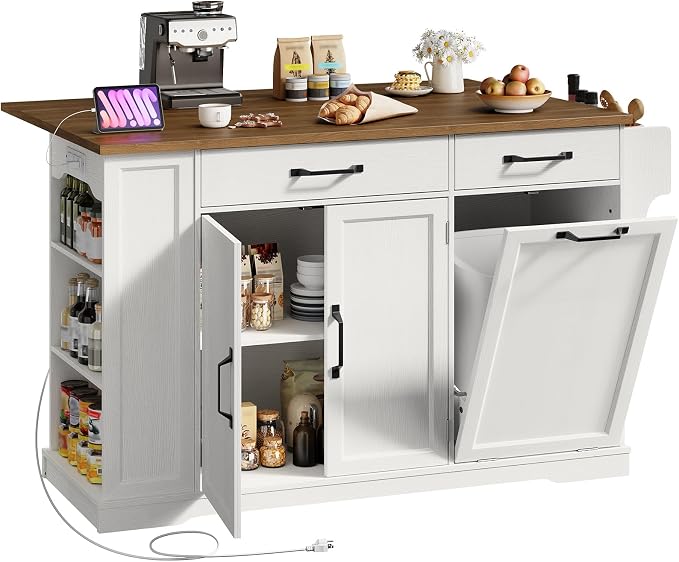 White + Walnut
