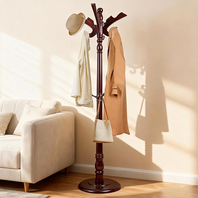 Solid Wood Antler Hook
