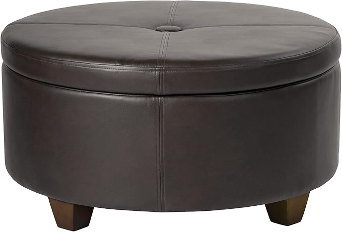 Vintage Brown Faux Leather