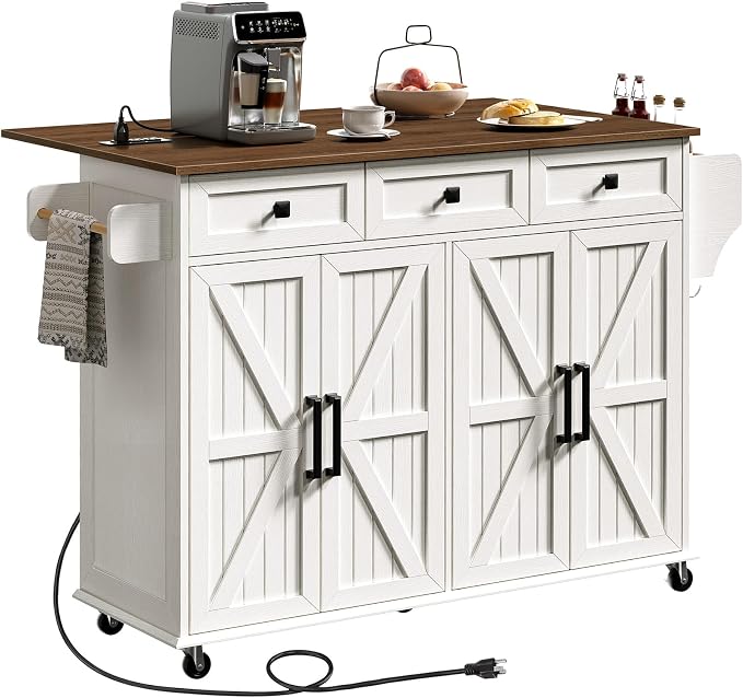 White + Walnut