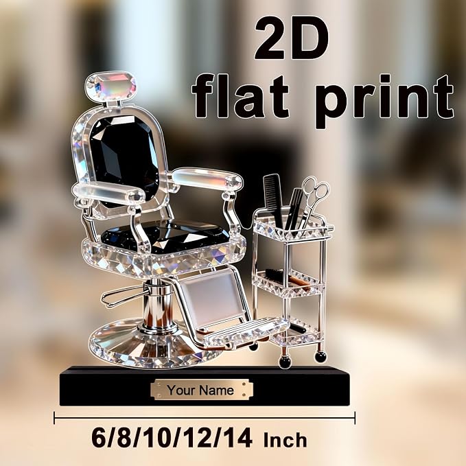 Hair chair Black