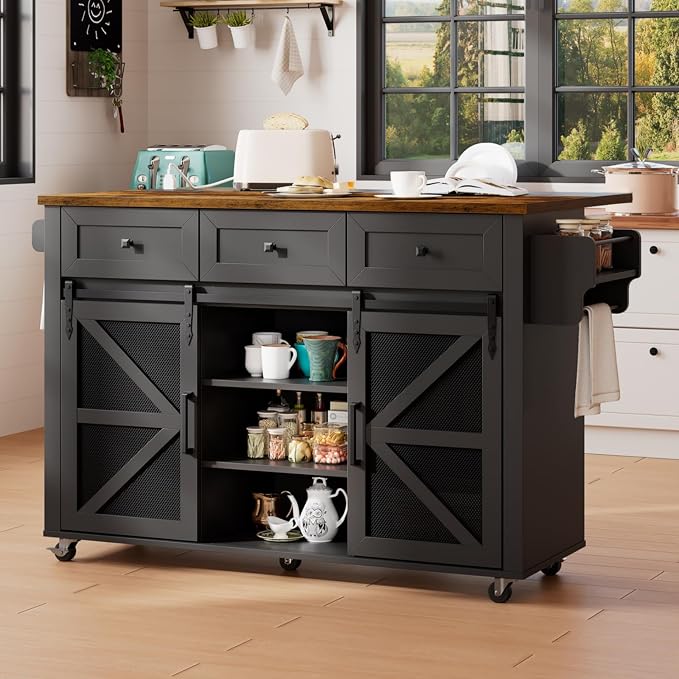 Black + Rustic Brown
