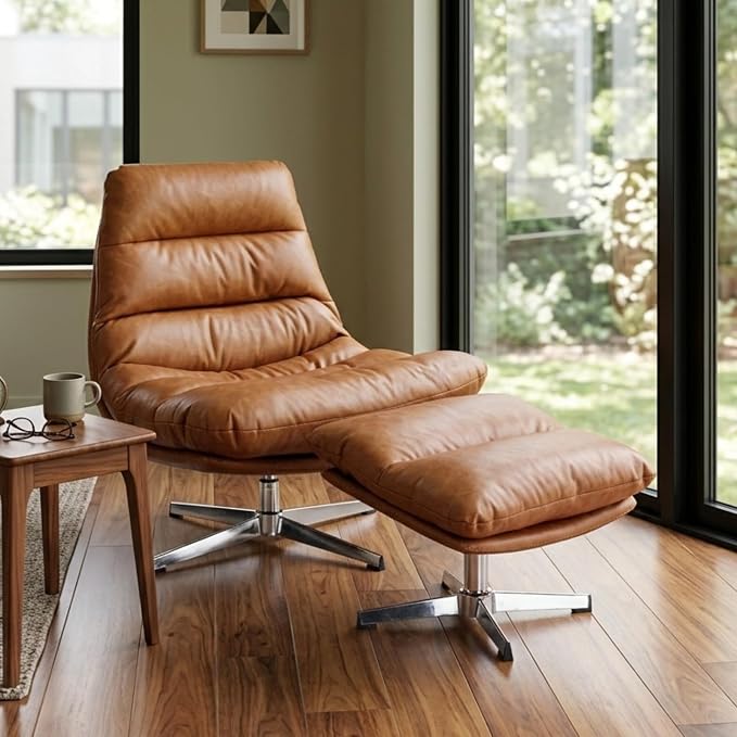 Brown Faux Leather