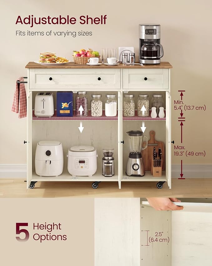 Rustic White + Honey Brown