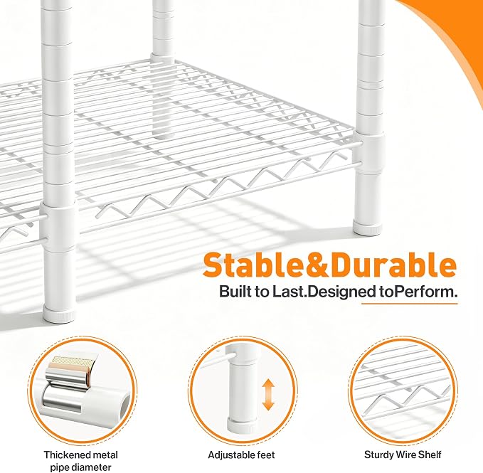 White Clothes Rack