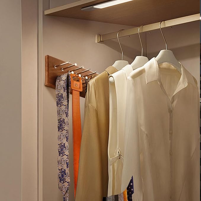 Walnut Tie Rack