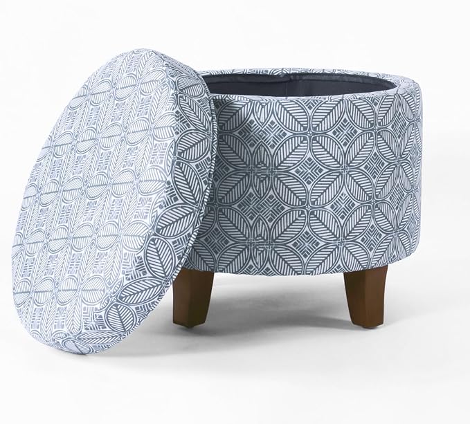 Blue Indigo Print