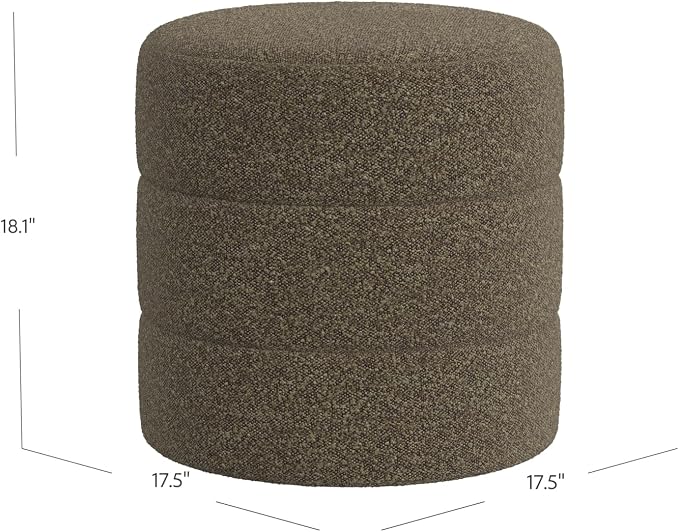 Dark Brown Boucle