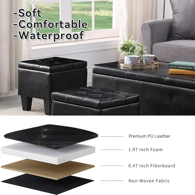 Black - Pu Leather