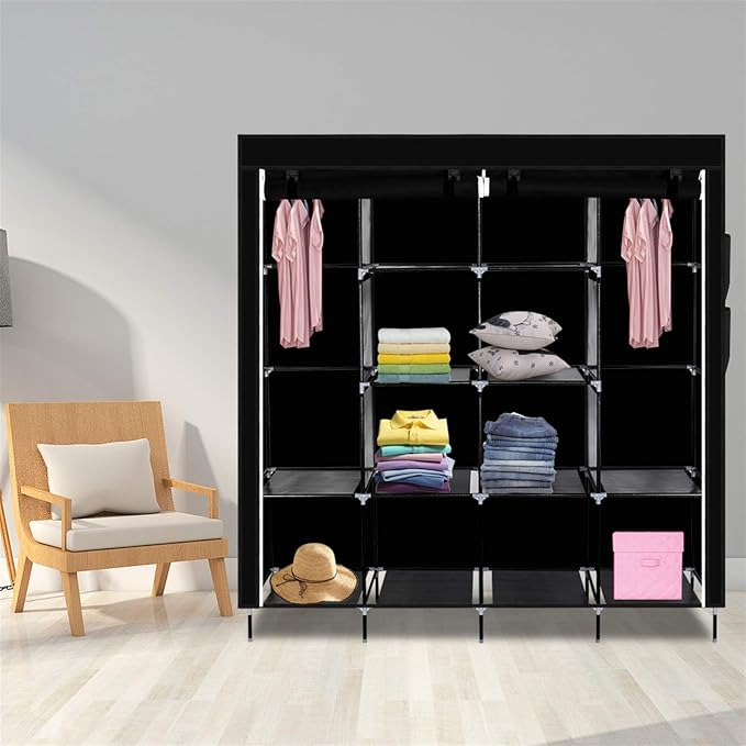 169.5x44x181.5cm, Black-k