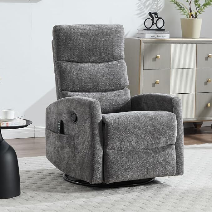 Grey + Metal & Wood + Fiber Foam and Polyester Fiber Pad-2
