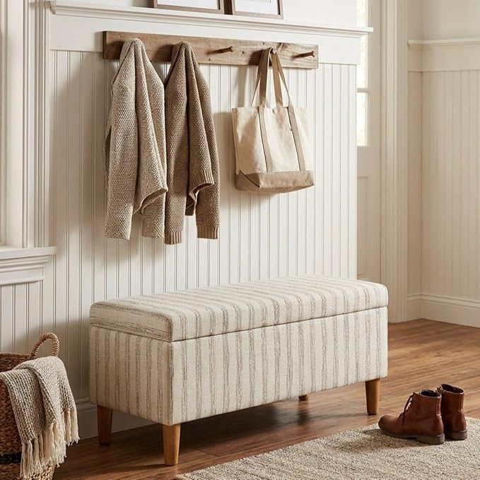 Gray and Cream Stripe