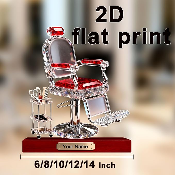 Hair Chair Red