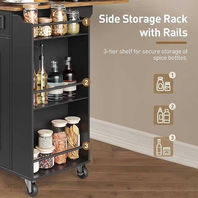 Black + Rustic Brown