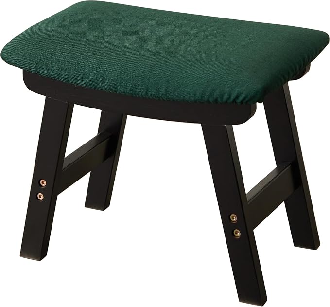 Black Stool Legs - Green Surface