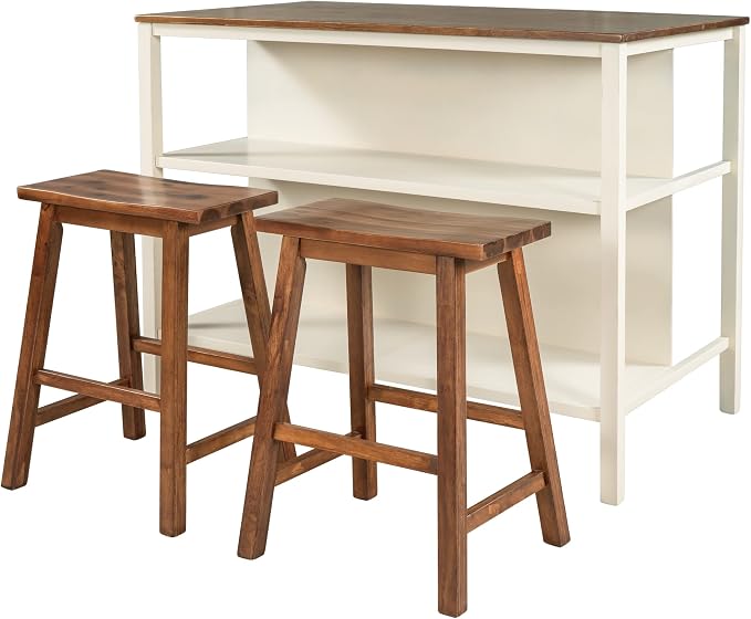 Cream White+walnut