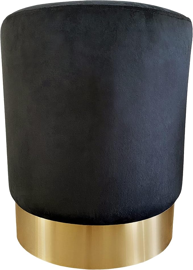 Black/Gold Velvet