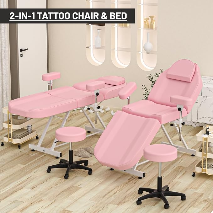 Pink Tattoo Chair 30