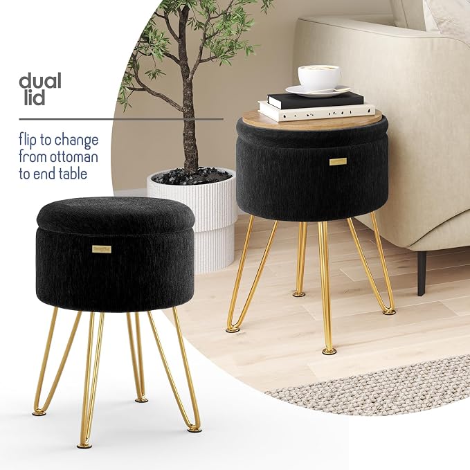 Black/Gold Legs